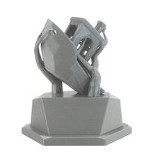 Bright Silver PETG filament