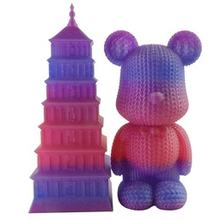 Crystal Deep Red-Blue PLA filament