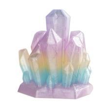 Crystal Yellow-Blue-Purple PLA filament