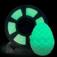 Iridescent Glow Green PLA filament
