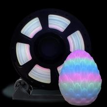 Glow Rainbow 6 PLA filament