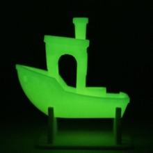 Glow Jelly Yellow PLA filament