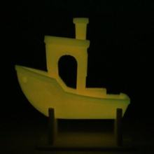 Glow Jelly Orange PLA filament