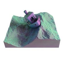 Blue-Green-Purple PLA filament
