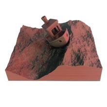 Black-Red-Orange PLA filament