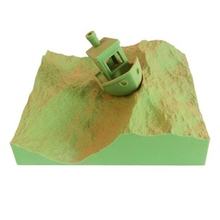 Green-Orange PLA filament