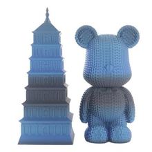 Black-Blue Gradient PLA filament